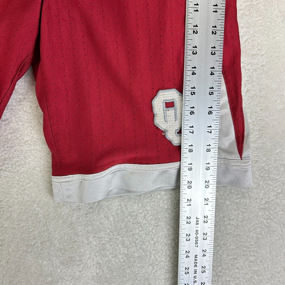Nike Fit Dry Shorts Mens S Crimson Red White Oklahoma Sooners NCAA Team Apparel - Picture 11 of 12